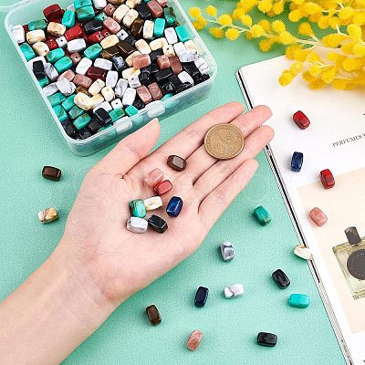 240Pcs 8 Colors Acrylic Beads OACR-NB0001-21-1