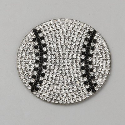 Glass Hotfix Rhinestone LS-DIY-WH0622-429C-1