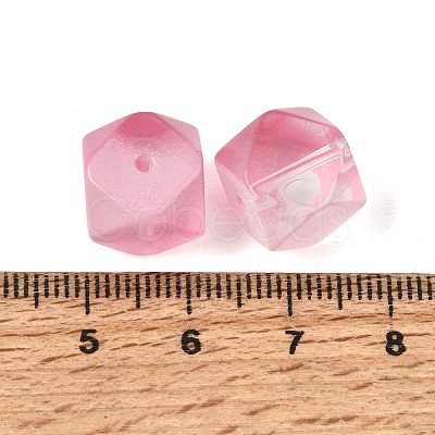 Baking Paint Transparent Glass Beads GL-CBA1477-14B-1