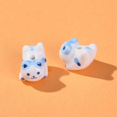 Handmade Porcelain Beads LS-PW-WGF8728-03-1