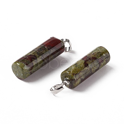 Natural Mixed Stone Pendants G-E135-02P-1