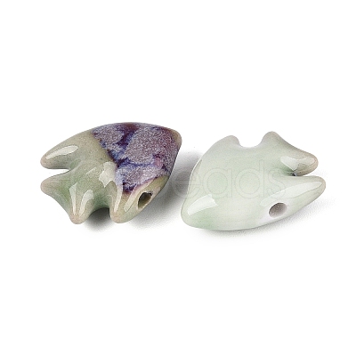 Handmade Porcelain Beads PORC-Q008-14B-1
