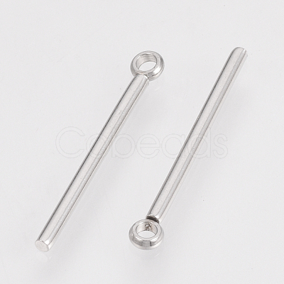 Tarnish Resistant 201 Stainless Steel Pendants X-STAS-S079-05-1