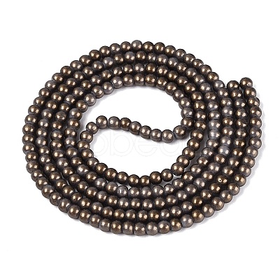 Baking Paint Glass Pearl Beads Strands DGLA-ZX001-05A-20-1