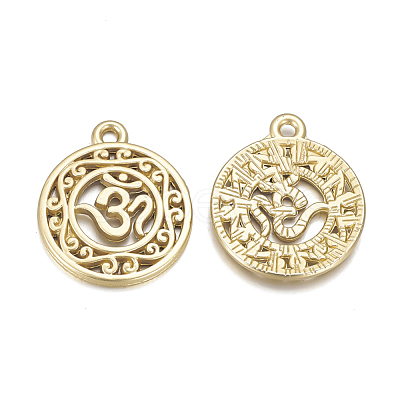 Alloy Pendants PALLOY-Q357-13MG-RS-1