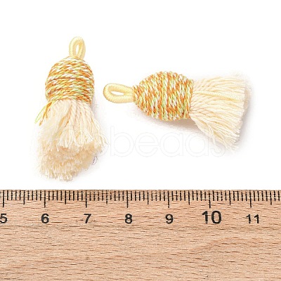 Cotton Tassel Pendants FIND-D302-02J-1