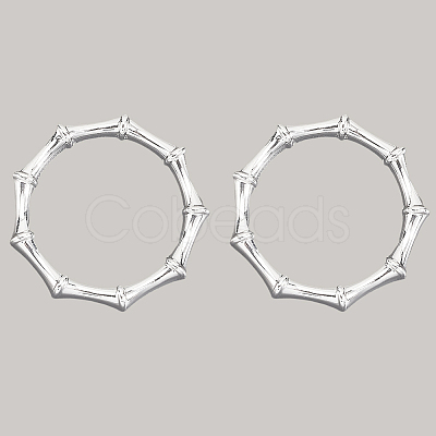 6Pcs Alloy Napkin Rings AJEW-CP0009-05S-1