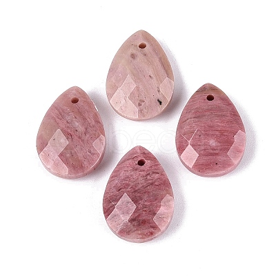 Natural Rhodonite Pendants G-N362-13E-1