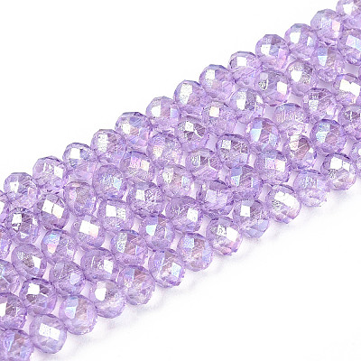 Baking Paint Glass Beads Strands EGLA-Q120-A-C01-1
