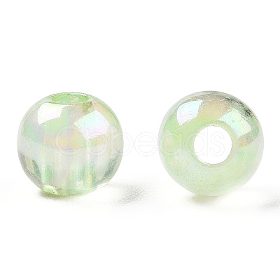 Transparent Acrylic Beads MACR-S370-B6mm-728-1
