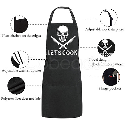 Polyester Apron AJEW-WH0221-007-1