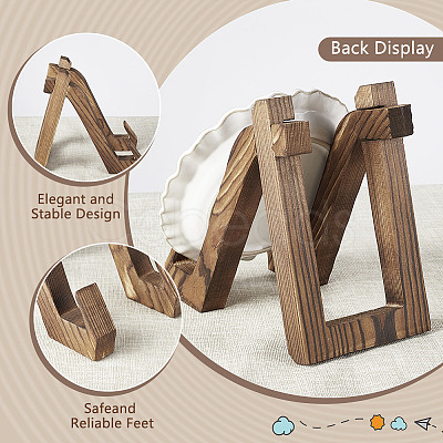 Wooden Cookbook Stand for Kitchen Counter ODIS-WH0025-198-1