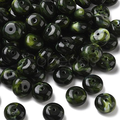 Two Tone Acrylic Beads AC-CBABA33-01R-1