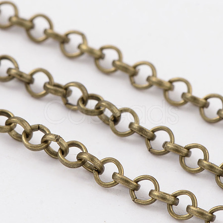 Iron Rolo Chains X-CH-S068-AB-FF-1