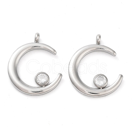 304 Stainless Steel Pendants STAS-L022-380G-03-1