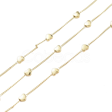 Handmade Brass Twisted Chains X-CHC-I006-06G-1