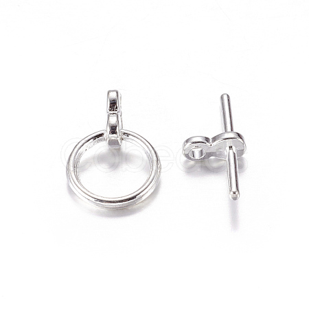 Tibetan Style Toggle Clasps LS-TIBE-AB2035Y-S-NF-1