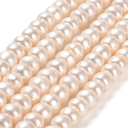 Natural Cultured Freshwater Pearl Beads Strands PEAR-J007-24-1