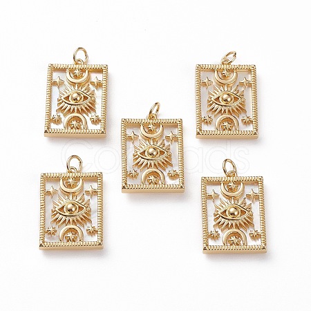 Natural Shell Pendants LS-KK-C100-01G-1