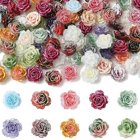 100Pcs Plastic Cabochons KY-CJ0002-18-1