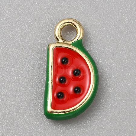 Alloy Enamel Pendants FIND-CJC0024-48I-1