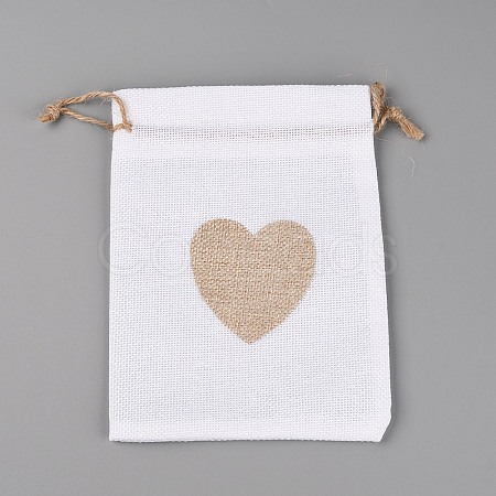 Jute Blank DIY Craft Drawstring Bag CW-TAC0001-09B-1