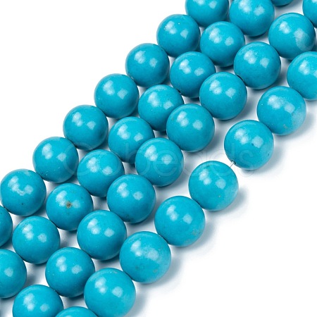 Natural Howlite Beads Strands G-C180-15C-1