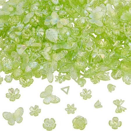 200g Transparent Acrylic Beads OACR-SP0001-86D-1