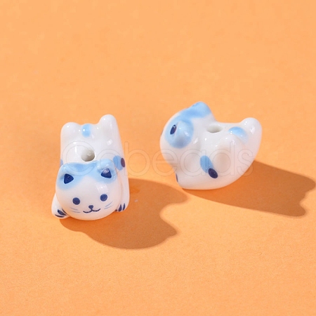 Handmade Porcelain Beads LS-PW-WGF8728-03-1