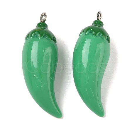 Opaque Acrylic Pendants OACR-Z031-01P-03-1