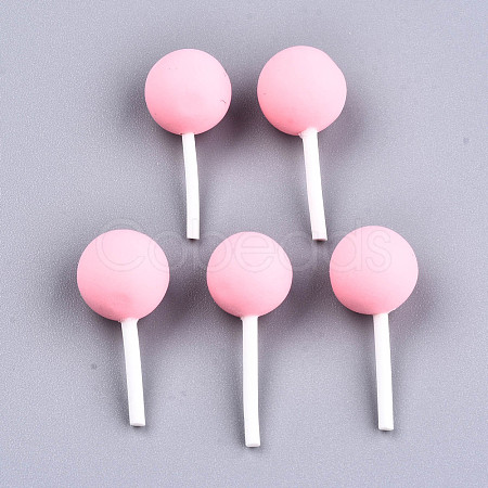 Handmade Polymer Clay 3D Lollipop Beads CLAY-T016-82E-1