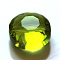 Imitation Austrian Crystal Beads, Grade AAA, K9 Glass, Faceted, Flat Round, Yellow Green, 6x3.5mm, Hole: 0.7~0.9mm