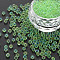 DIY Nail Art Decoration Mini Glass Beads, Tiny Caviar Nail Beads, AB Color Plated, Round, No Hole, Spring Green, 3.5mm, about 450g/bag