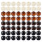 Globleland 400Pcs 4 Colors Wood European Beads, Large Hole Beads, Barrel, Mixed Color, 11.5~12x10.5mm, Hole: 5mm, 100pcs/color