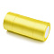 Single Face Satin Ribbon, Polyester Ribbon, Yellow, 2 inch(50mm), about 25yards/roll(22.86m/roll), 100yards/group(91.44m/group), 4rolls/group