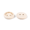 Wooden Buttons BUTT-K007-08A-2