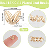 20Pcs Brass Beads KK-BBC0015-69-2
