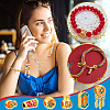 36Pcs 6 Styles Alloy Enamel European Dangle Beads FIND-GA0008-60-5