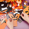 Halloween Decoration Paper Flag Banners DIY-WH0453-12A-3