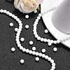 Synthetic White Agate Beads Strands X-G-D419-6mm-01-3