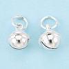 925 Sterling Silver Bell Charms STER-T008-23S-01-1