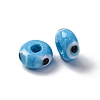 Handmade Evil Eye Lampwork Beads LAMP-F021-01-01-2