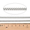 316L Surgical Stainless Steel Curb Chains CHS-H115-01D-P-3