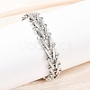 304 Stainless Steel Link Chain Bracelets for Women LS-BJEW-C113-01P-1