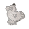 Non-Tarnish 201 Stainless Steel Pendants LS-STAS-C095-27P-1