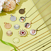DIY Iron Ball Necklaces & Alloy Finger Ring Brooch Making Kits DIY-GA0008-14-4