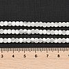 Frosted Crackle Glass Beads Strands GLAA-U001-4mm-M07-4
