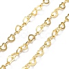 925 Sterling Silver Heart Link Chains STER-NH0001-28B-G-1
