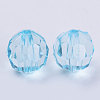 Transparent Acrylic Beads TACR-Q257-10mm-V38-2