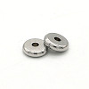 Non-Tarnish 304 Stainless Steel Beads STAS-N090-JA721-10-2